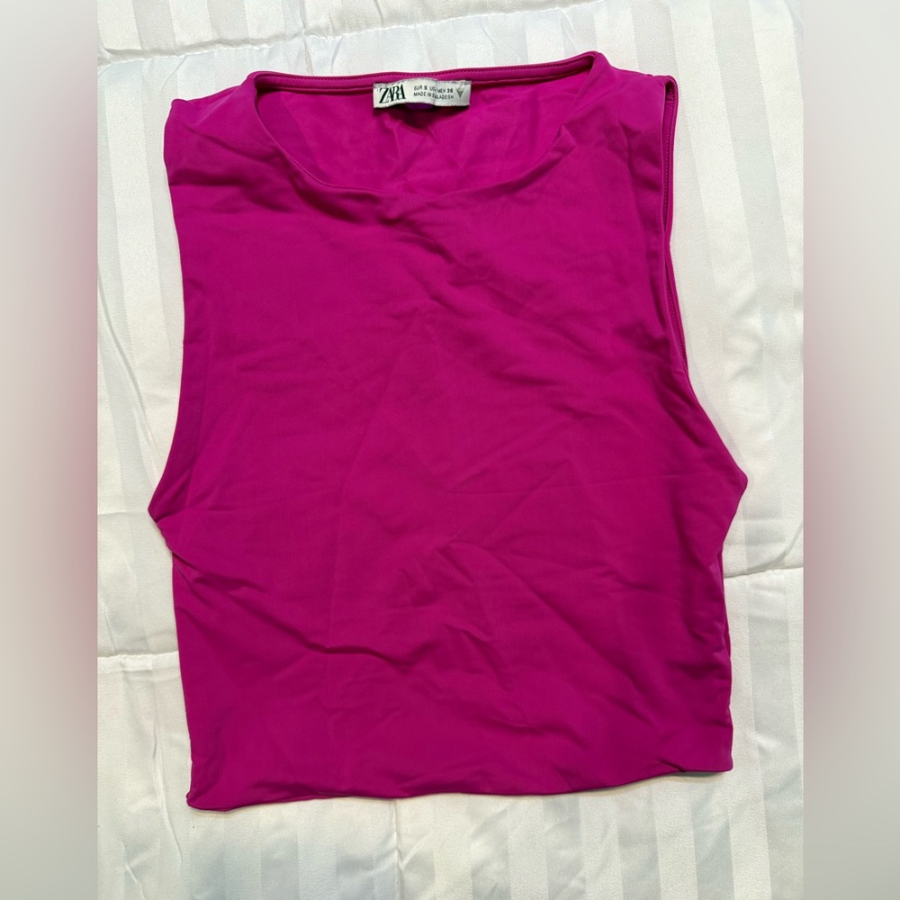 Zara Fuchsia Tank Top